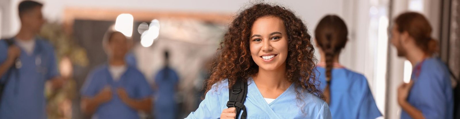 nurses smiling